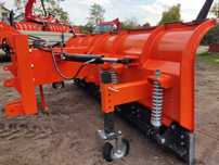 Nowy pług do śniegu 2,6-3,0m Metal-Technik prosty tuz/euro dowóz