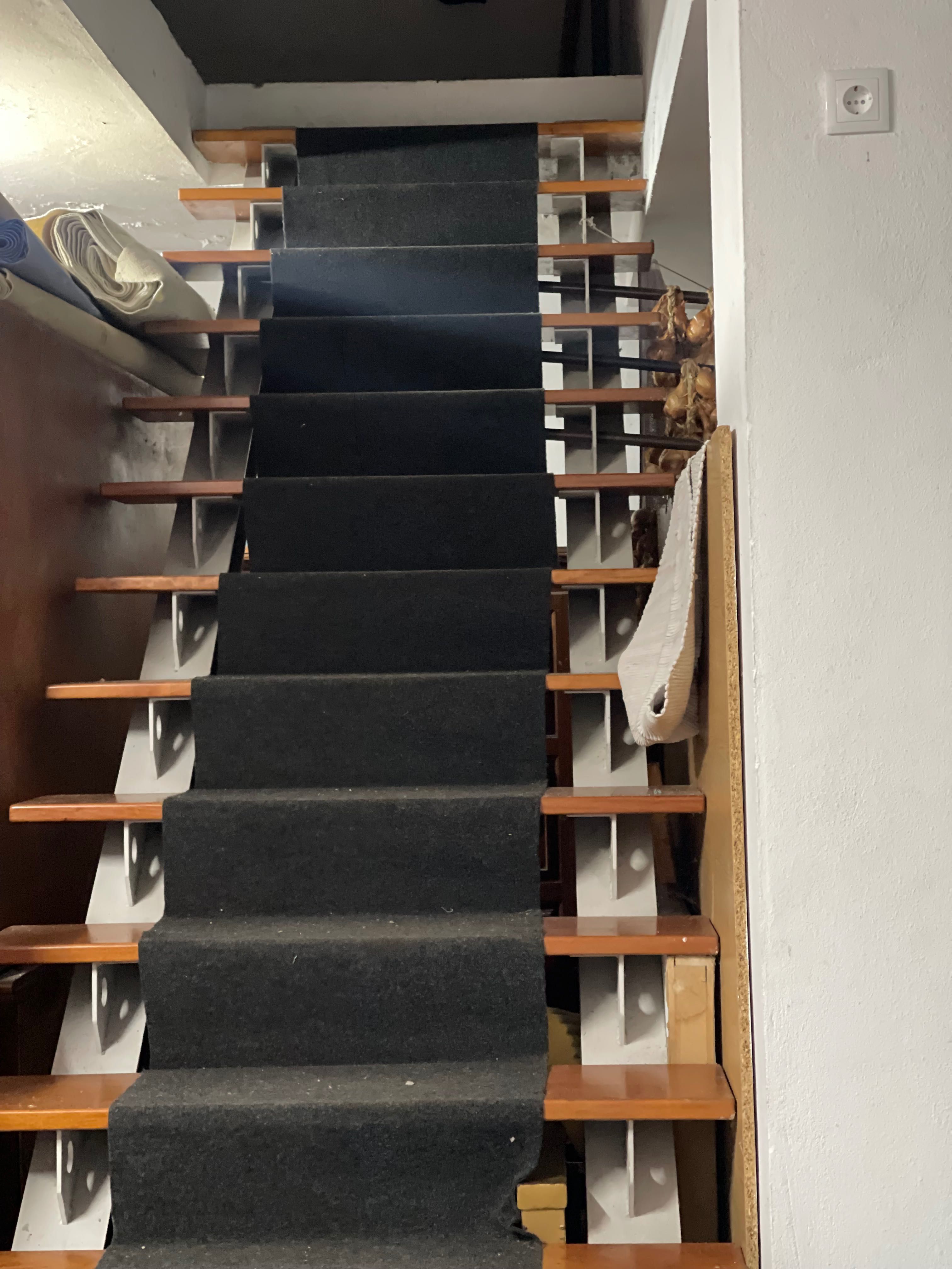 Escadas em ferro e madeira!