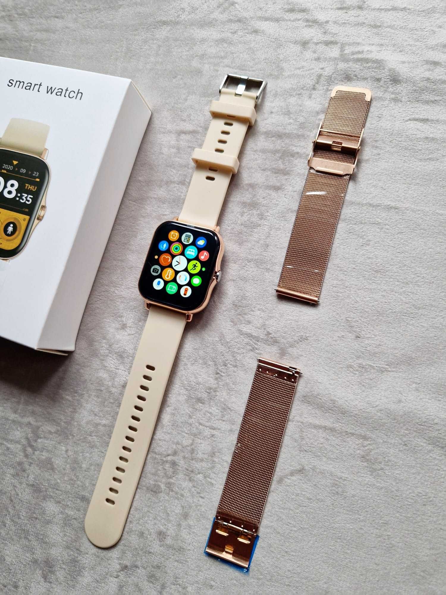 Złoty smartwatch