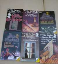 Lote de 6 livros novos de Sir Arthur Conan Doyle
