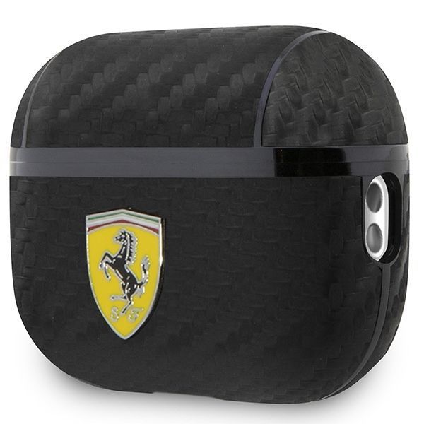 Etui Ferrari Fesap2Cabk Airpods Pro 2 On Track Pu Carbonics