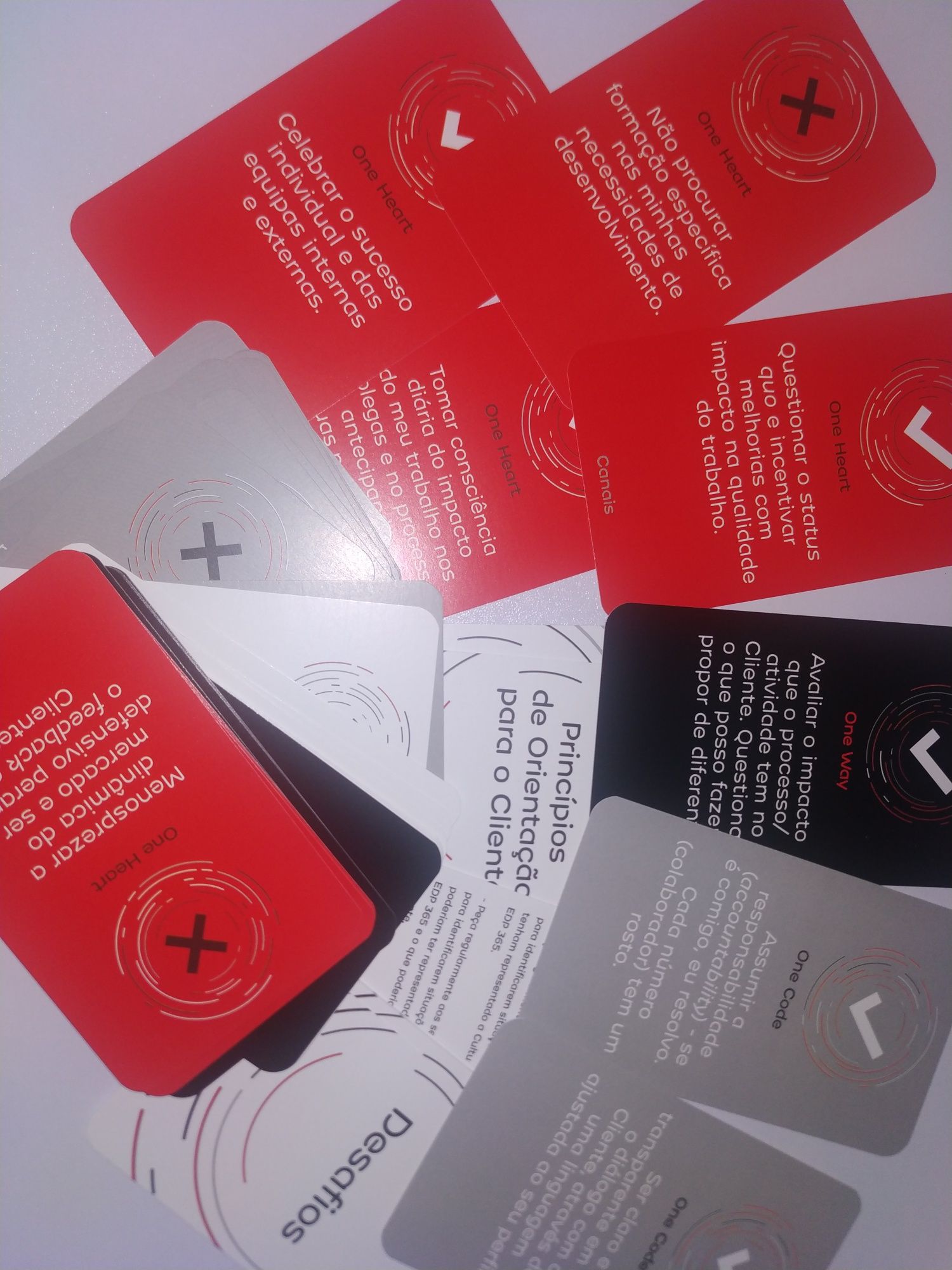 Conjunto de cartas situacionais