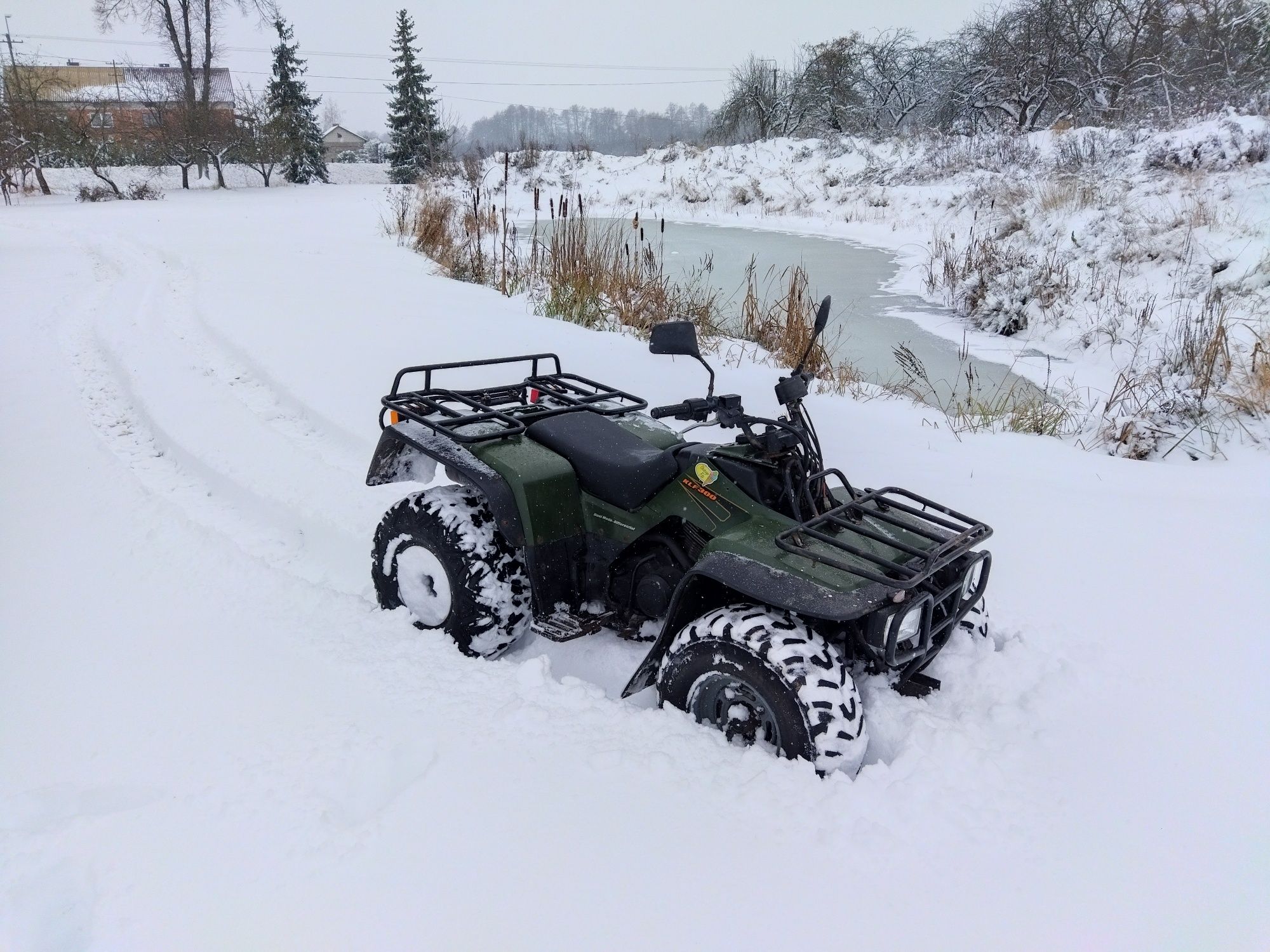 Quad kawasaki klf 300 bdb stan homologacja