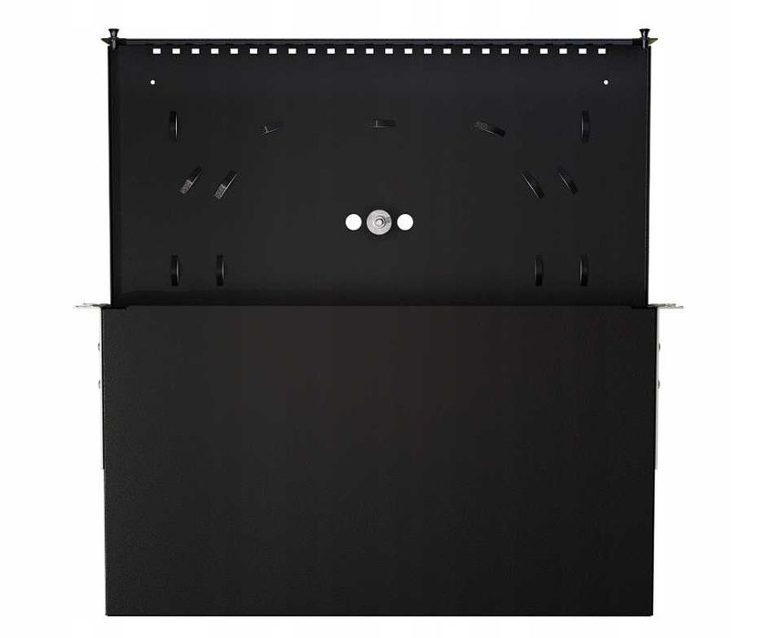 Przełącznica Światłowodowa Szuflada RACK 19" 1U 24xSC Duplex Czarna