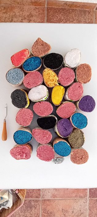 Conjunto Lãs e Agulha de Esmirrna