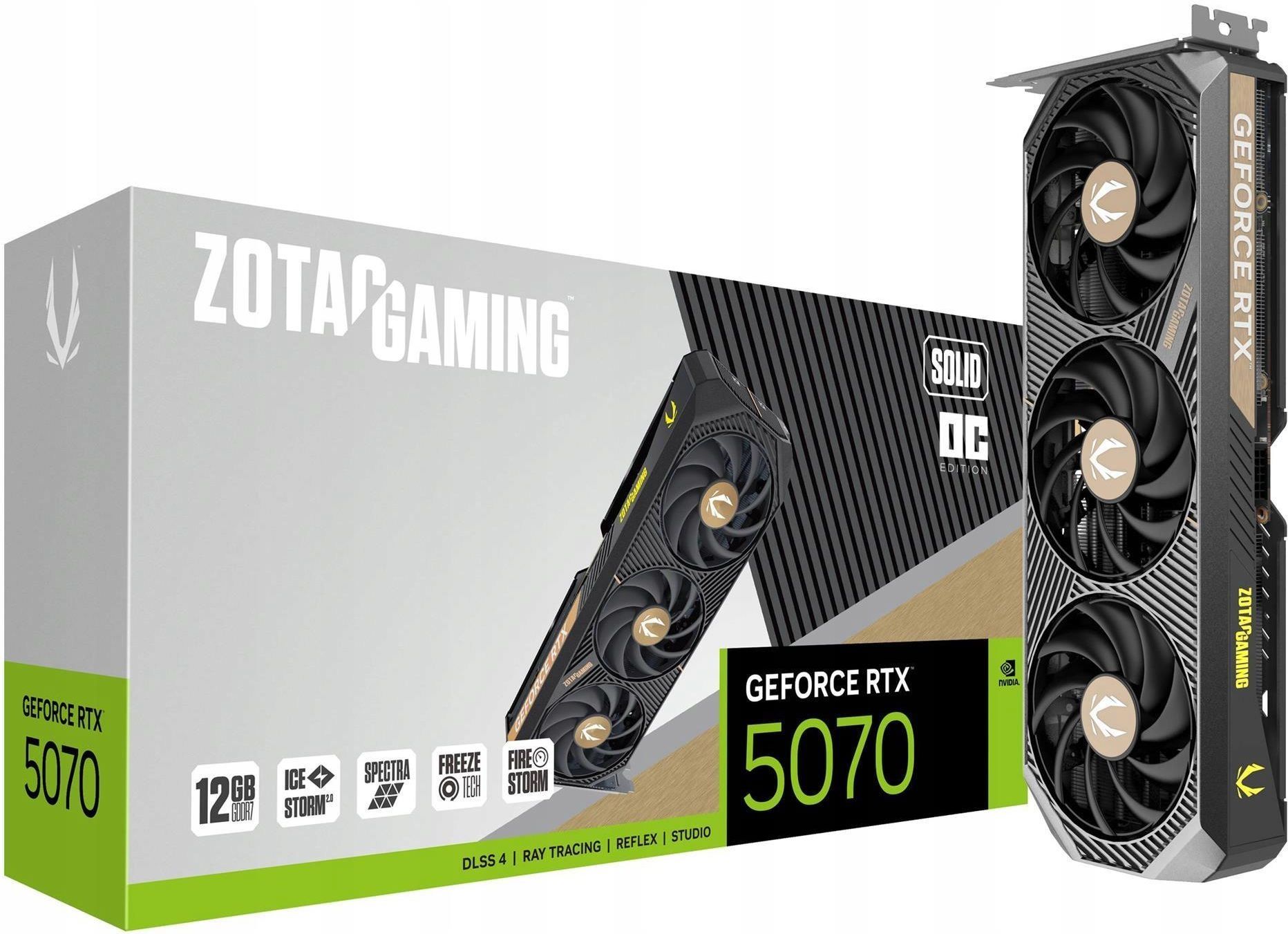 RTX 5070 Zotac Solid Oc 12GB