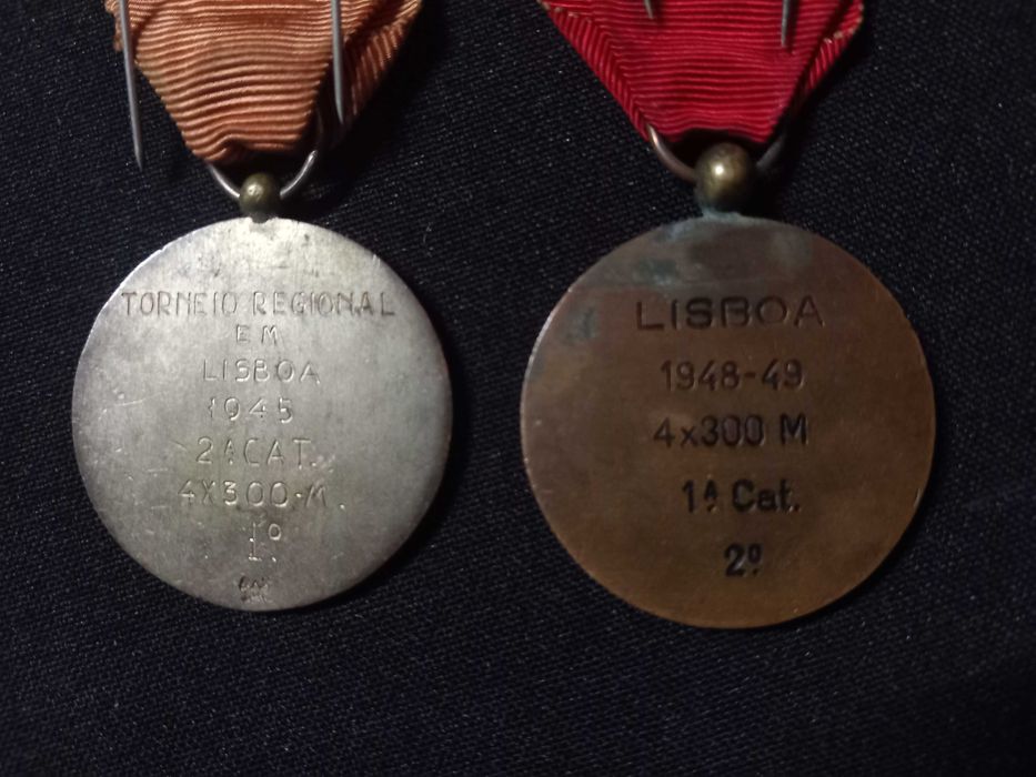 Estado Novo - 2 medalhas da FNAT
