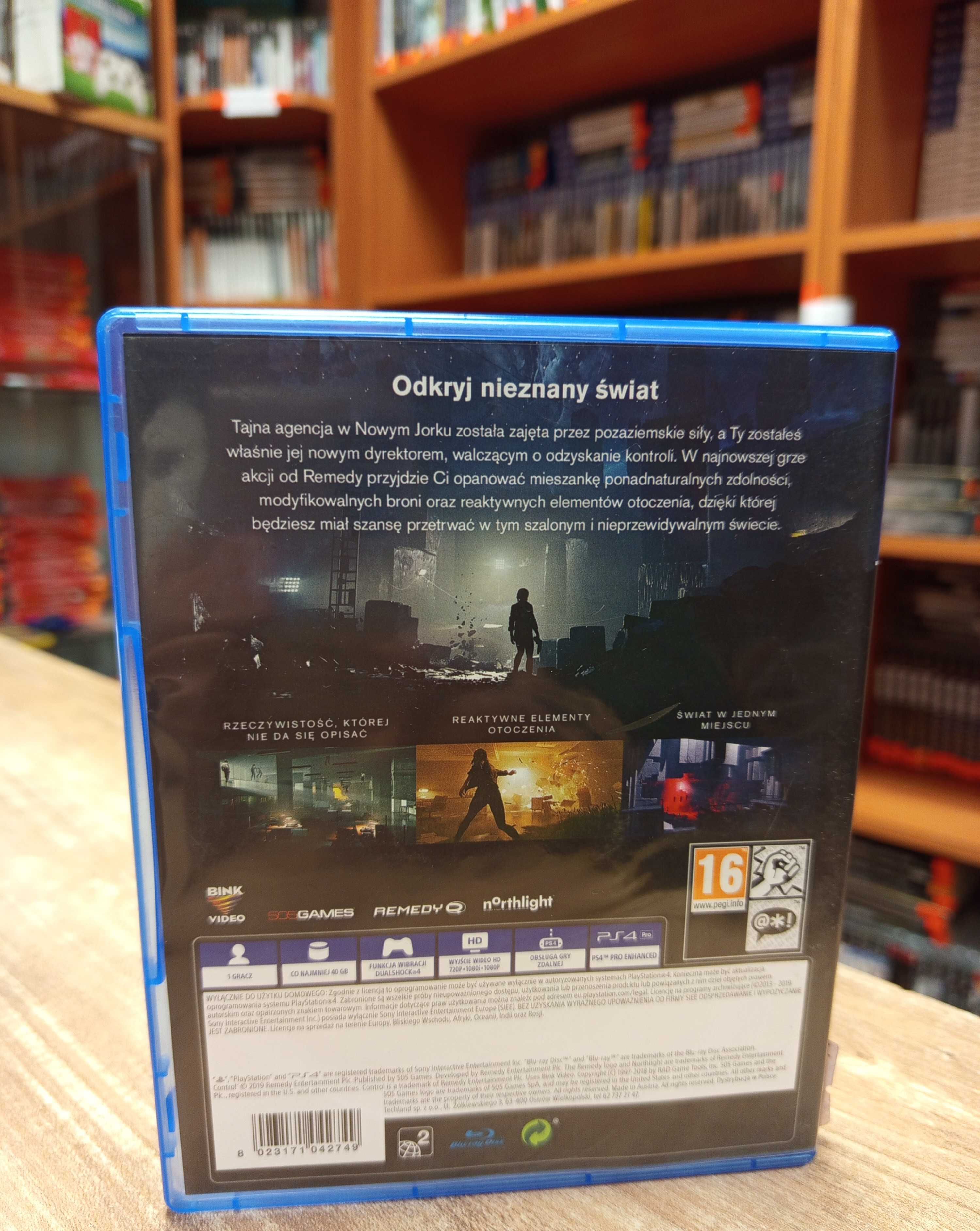 Control PS4, SklepRetroWWA