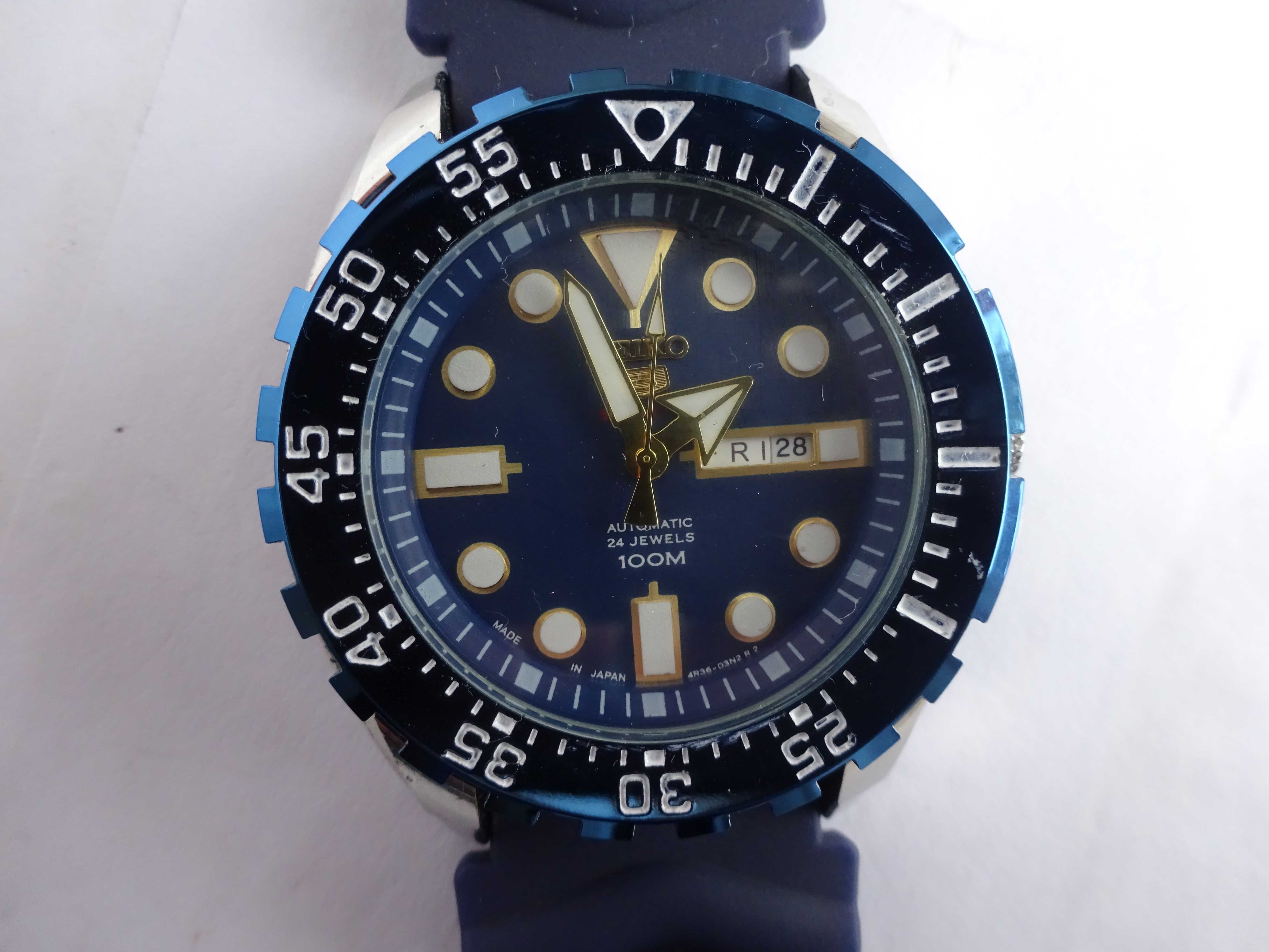 Seiko 5 Automatic Blue Monter