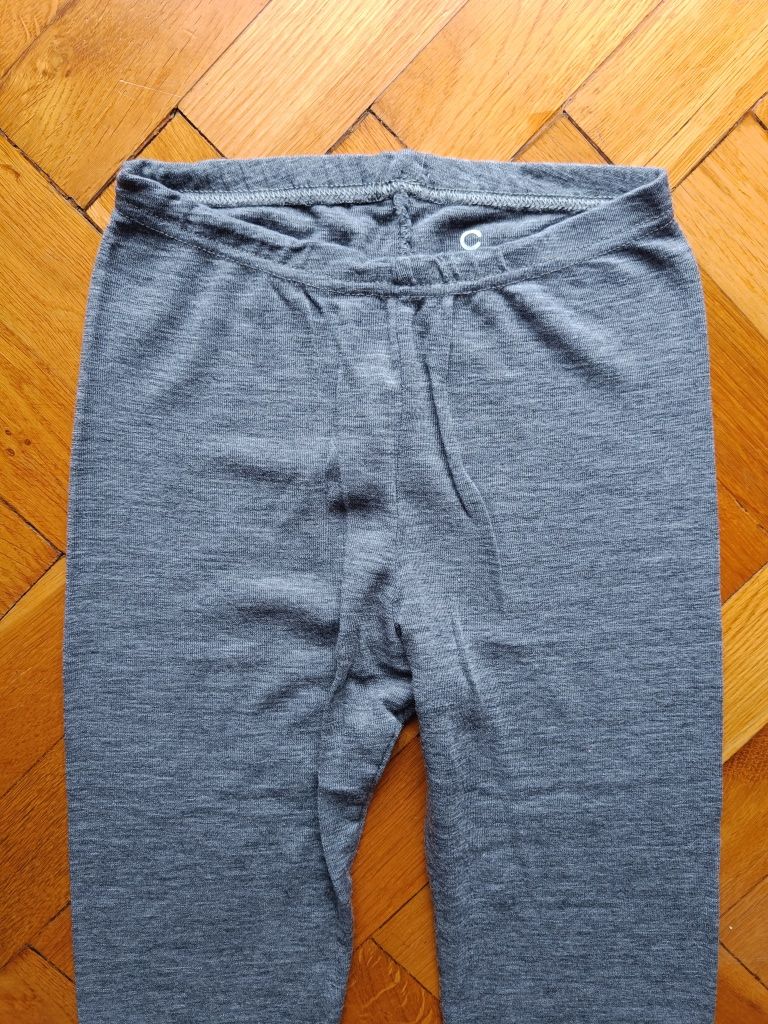 Cubus legginsy damskie 100% wełny merino S