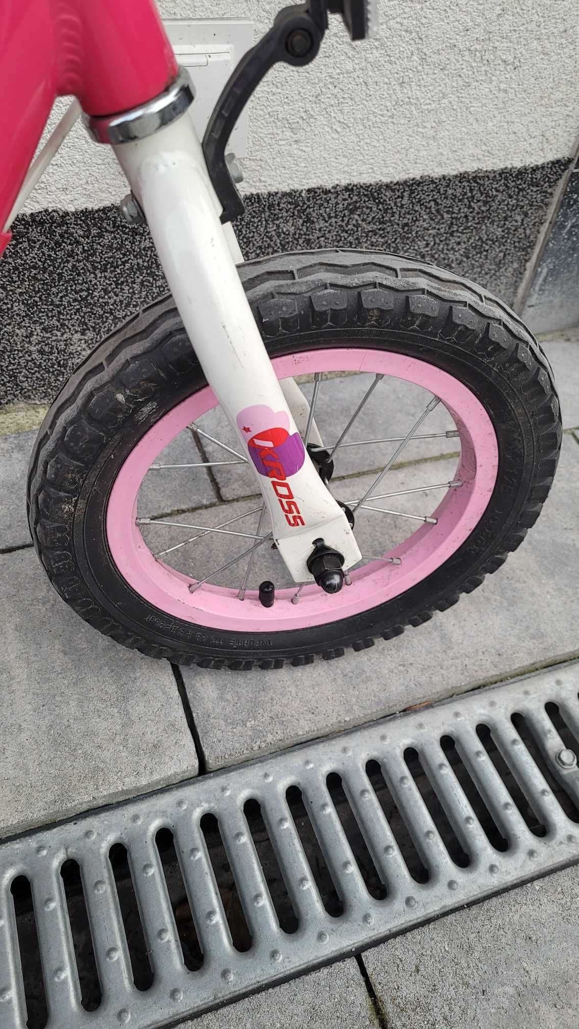 Rowerek biegowy KROSS kid Mini 12 różowy