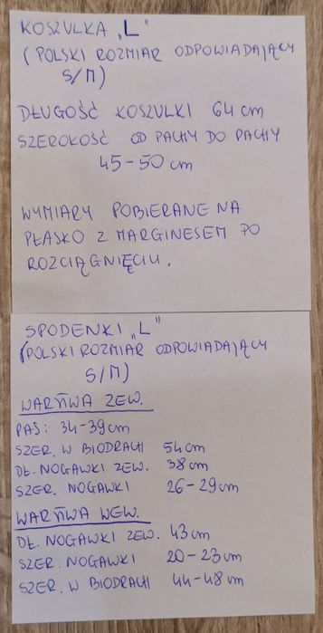 Rashguard czarny + spodenki czarne treningowe 2w1 rozmiar L (EU: S/M)