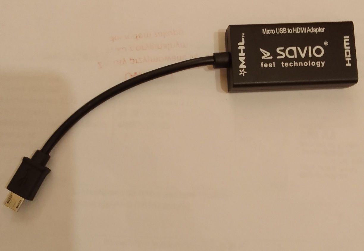 Adapter MHL micro USB -HDMI