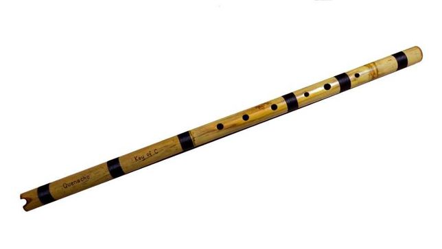 Peruwiańska QUENA basowa / flet etniczny / QUENACHO / tonacja C / 62cm