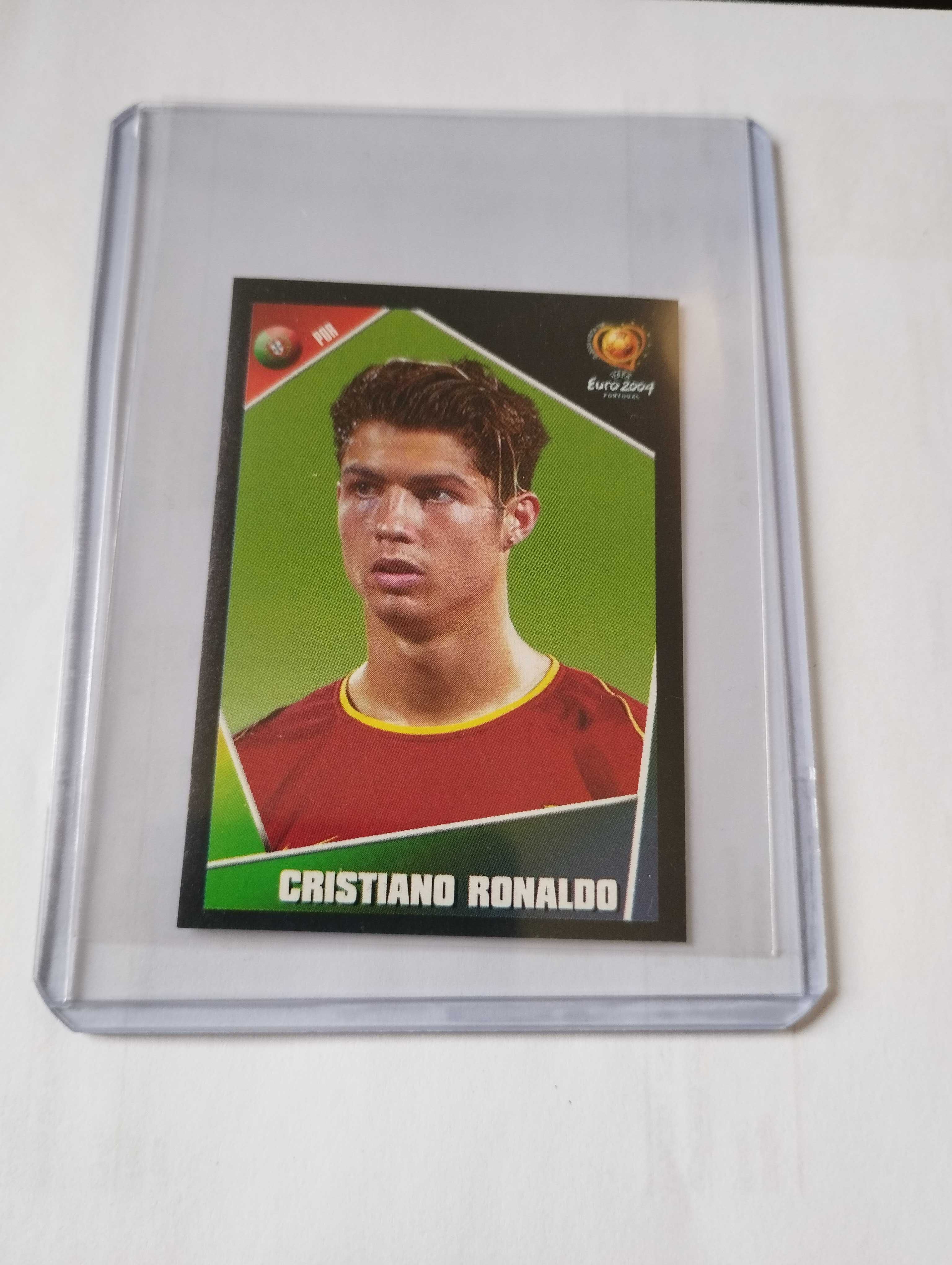 Cromos e cartas de Cristiano Ronaldo Panini Topps Rookie card sticker