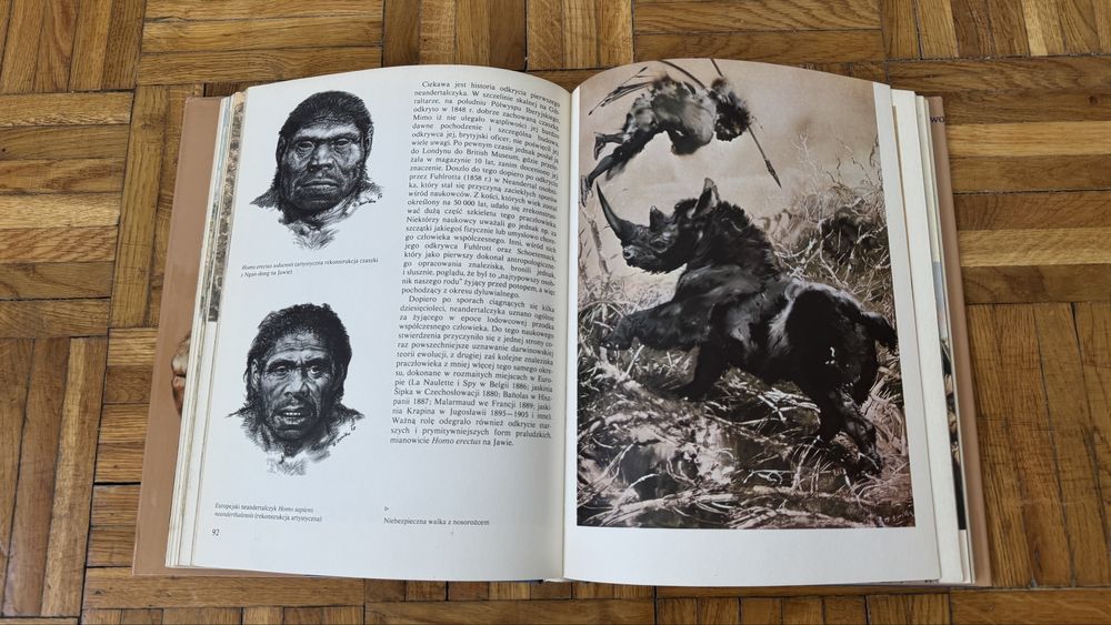 Pradzieje człowieka Josef Wolf i Zdenek Burian