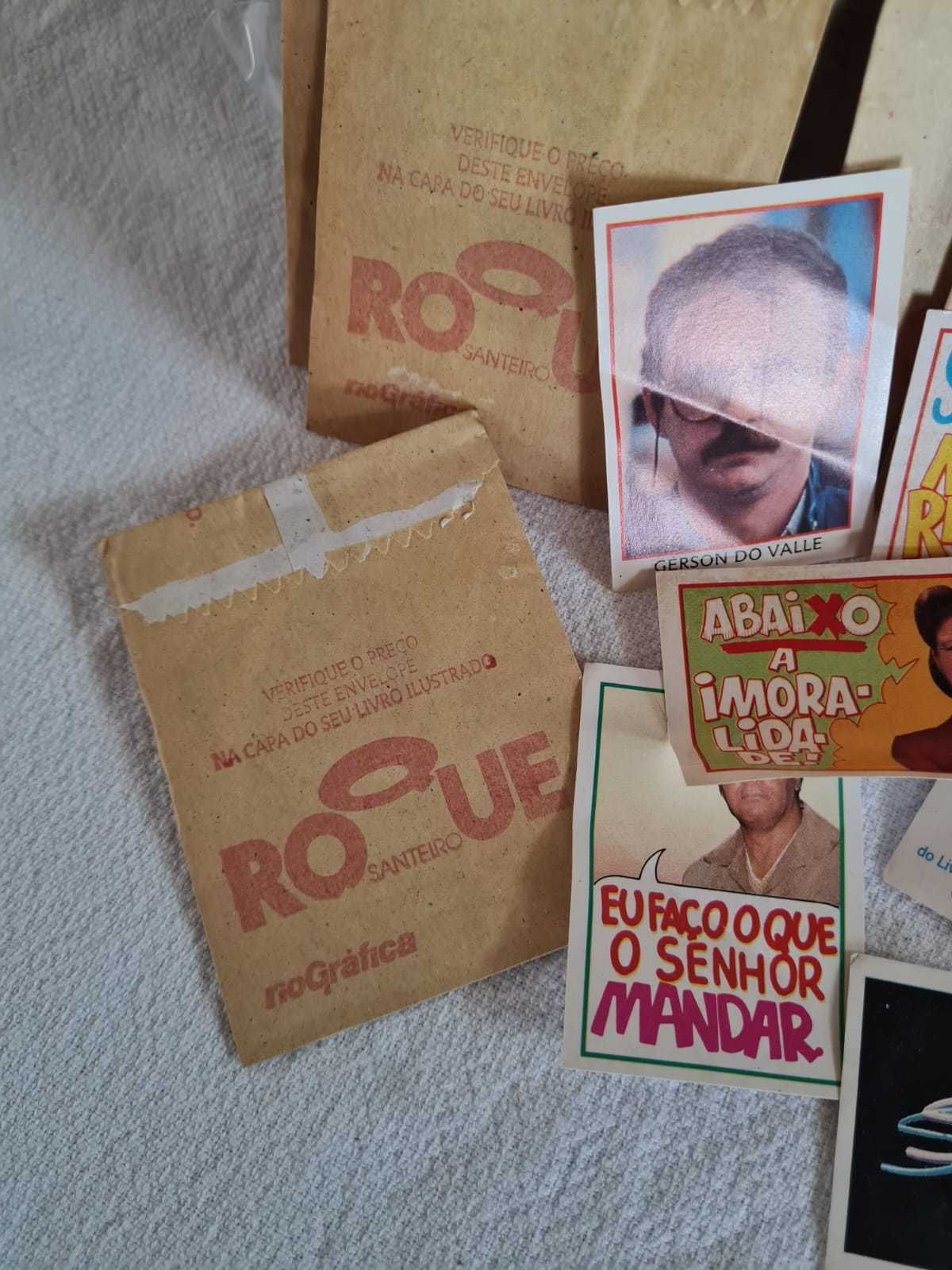 Saquetas de Cromos Roque Santeiro