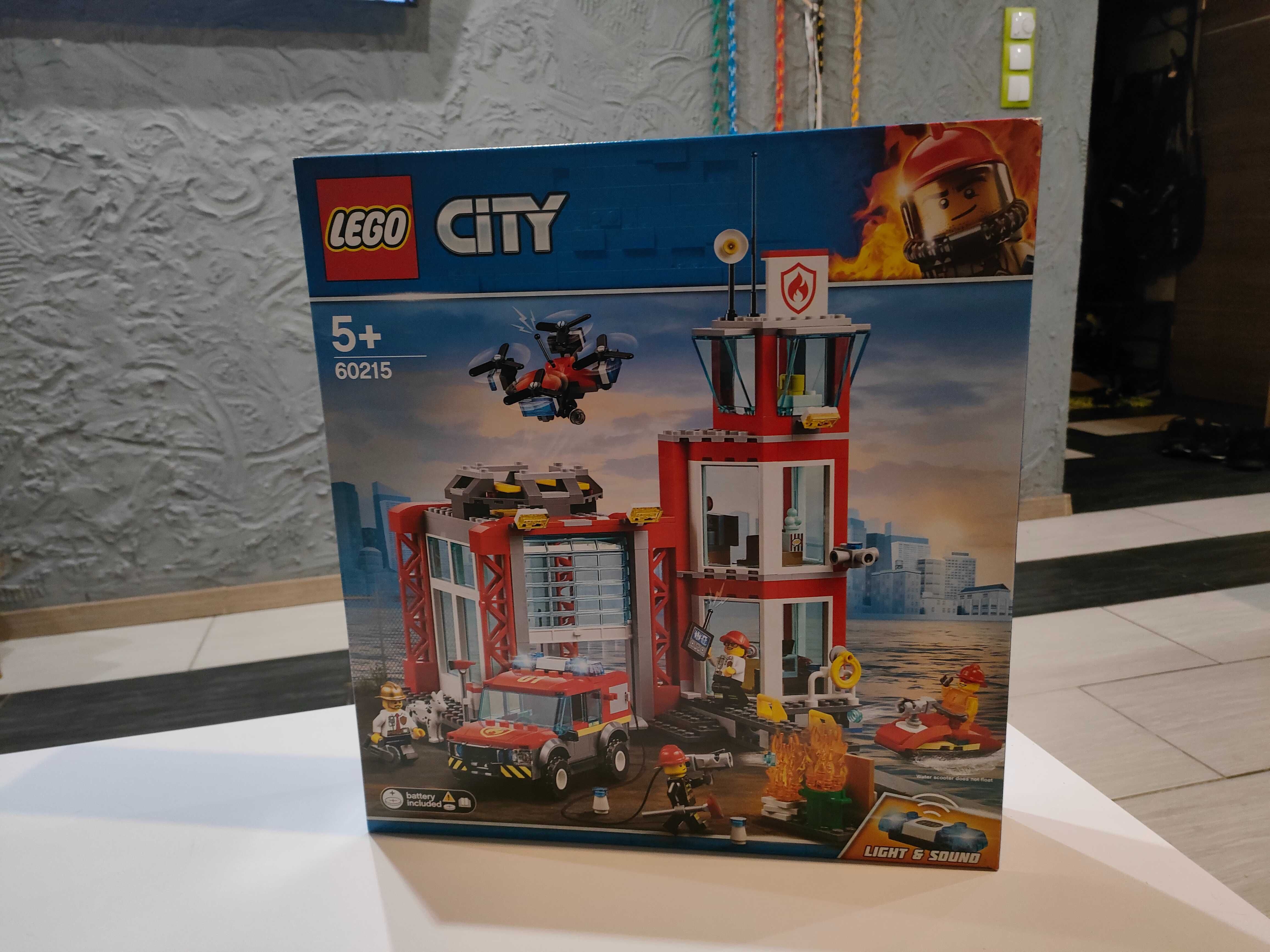 LEGO City 60215 Remiza Strażacka