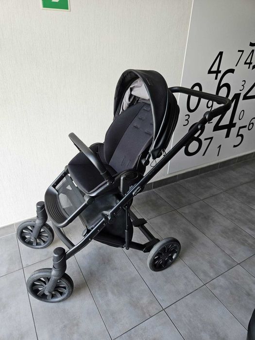 Anex E-type wózek 2w1 czarna skay