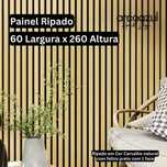 Painel Acústico Ripado com 260cm de altura By Arcoazul Design
