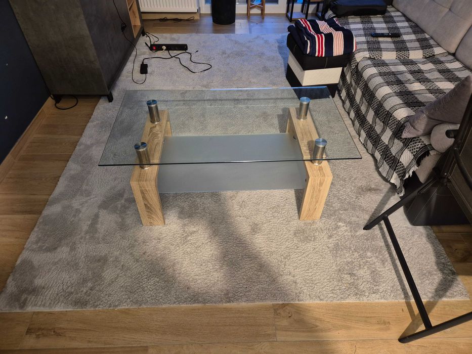 Ława Szklana Prostokątna 110CM x 59,5CM