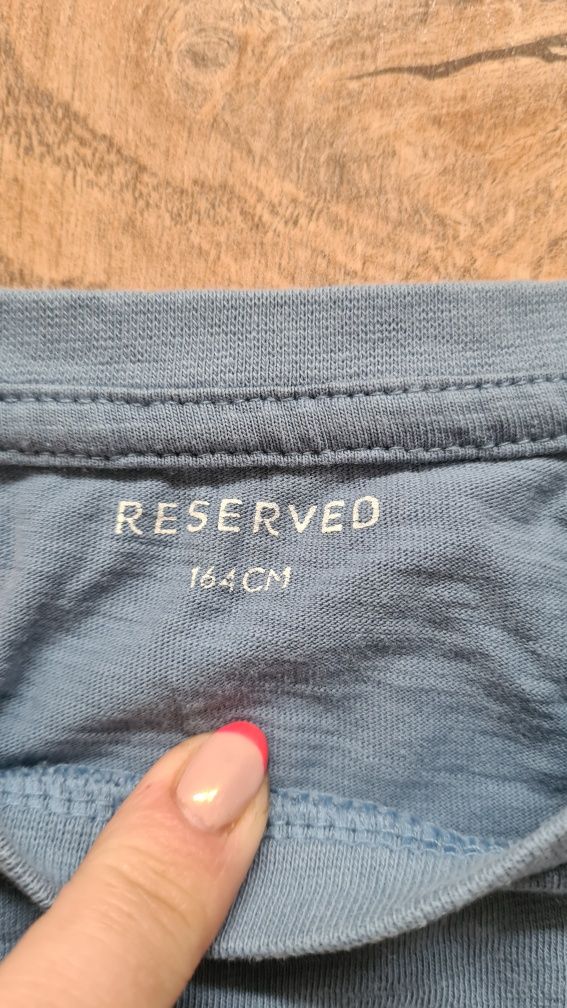 Koszulka Reserved błękitna