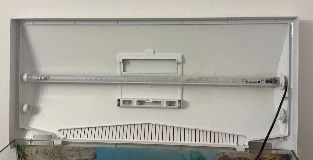 Akwarium 105L LED 3 tryby swiatła cały komplet