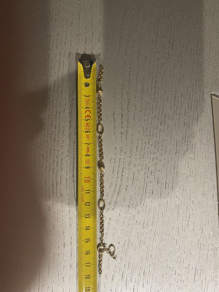 Pulseira em ouro de Lei
