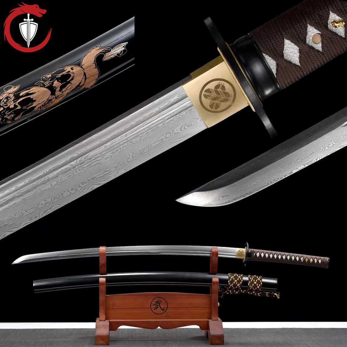 PROMOCJA! Miecz japoński samurajski Katana stal 1095 szabla Japonia