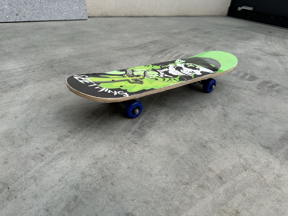 Skate criança verde