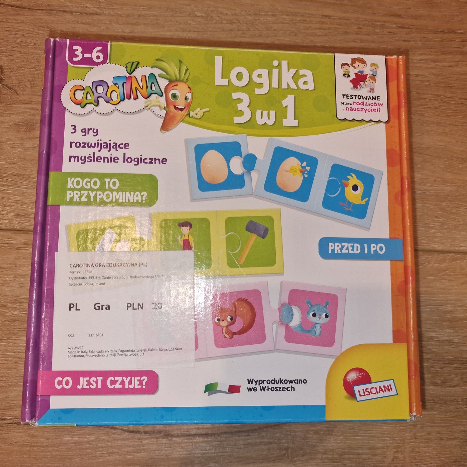 Lisciani Logika 3 w 1