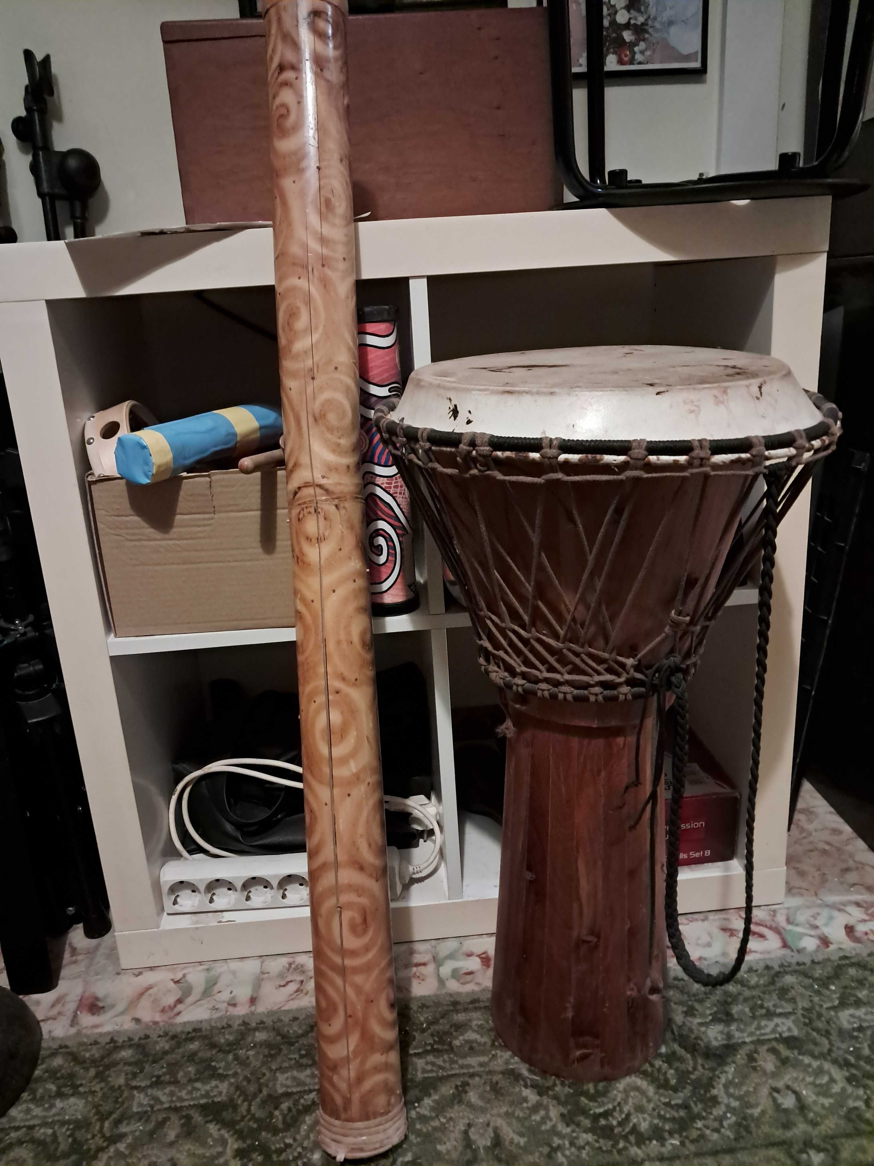 Vendo Jambé feito por encomenda (Marrocos) e pau de chuva