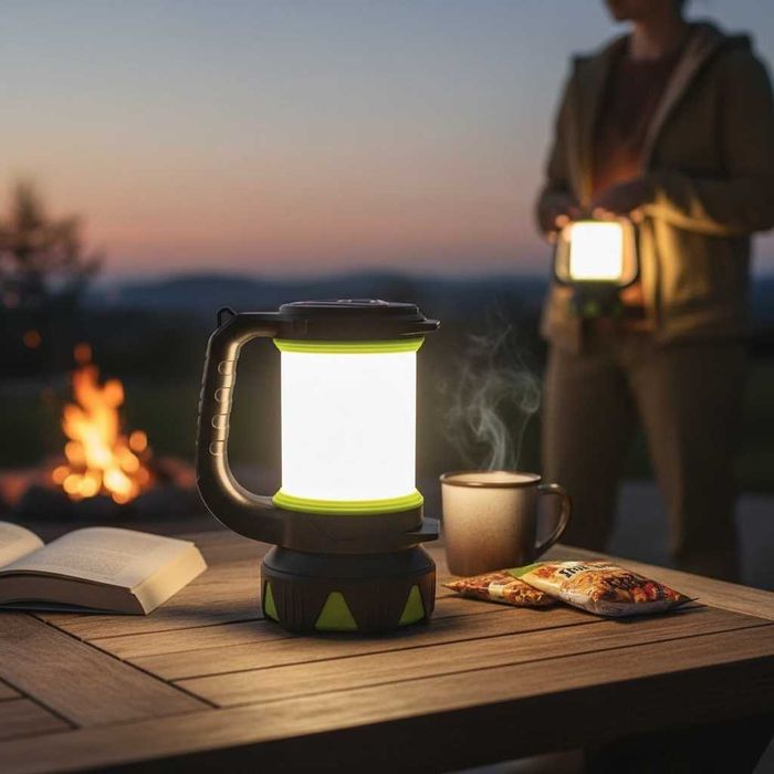 Ліхтар для дому при відключенні світла + Powerbank TS1984