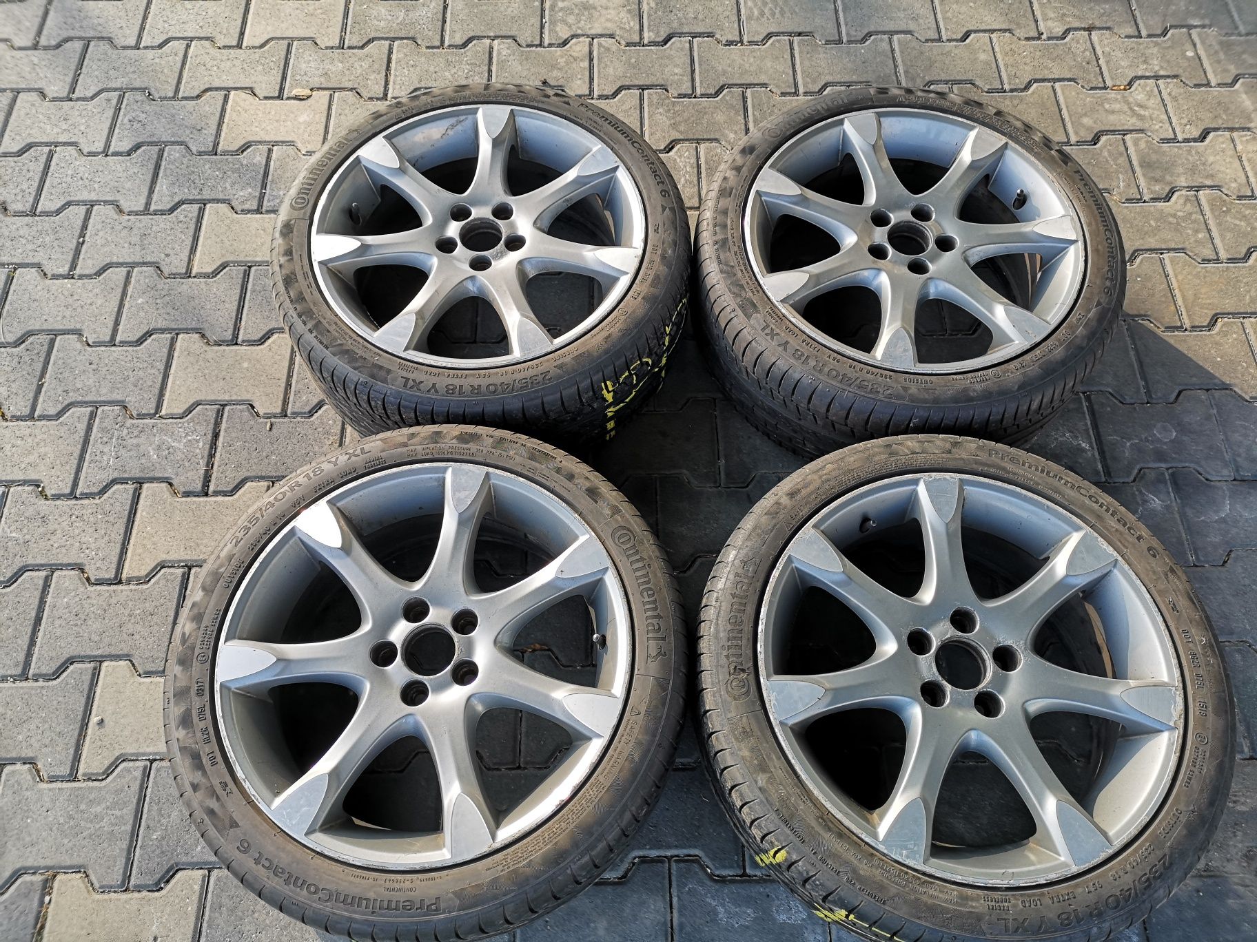 Koła volvo 18" opony letnie 235/40r18