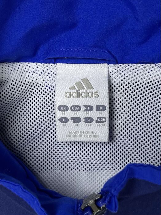 Adidas спортивный костюм M размер футбольный синий