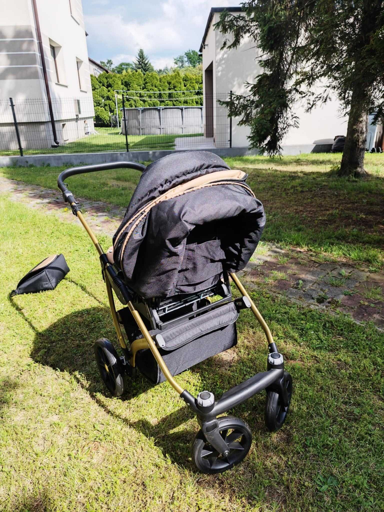 Wózek dziecięcy 3w1 BabyLux Gold Lux