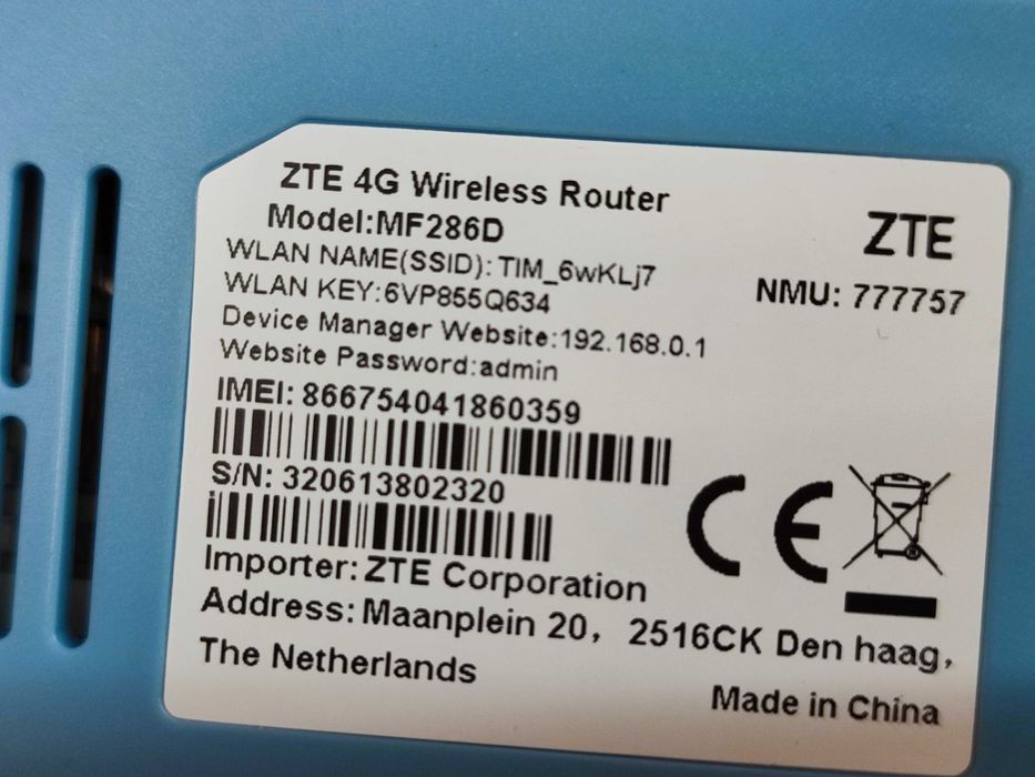 600mbps ZTE MF286D Cat.12 - Router.Modem 4G