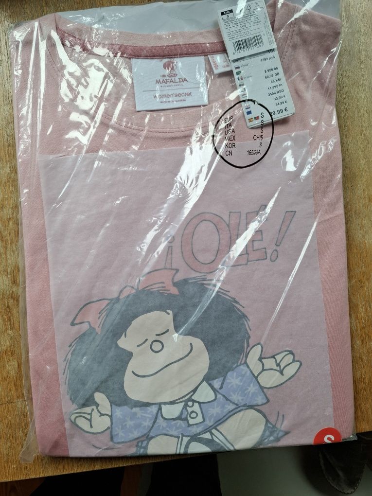 Pijama Mafaldinha Womensecret