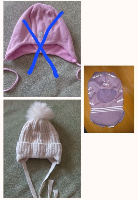 Шапки для дівчинки
