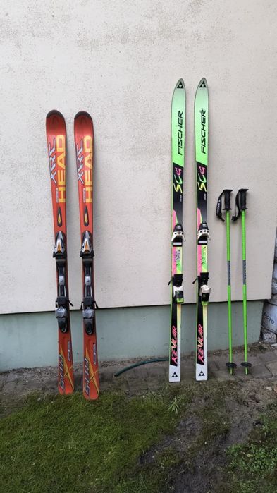 Narty Head xrc 500 tps z wiązaniami