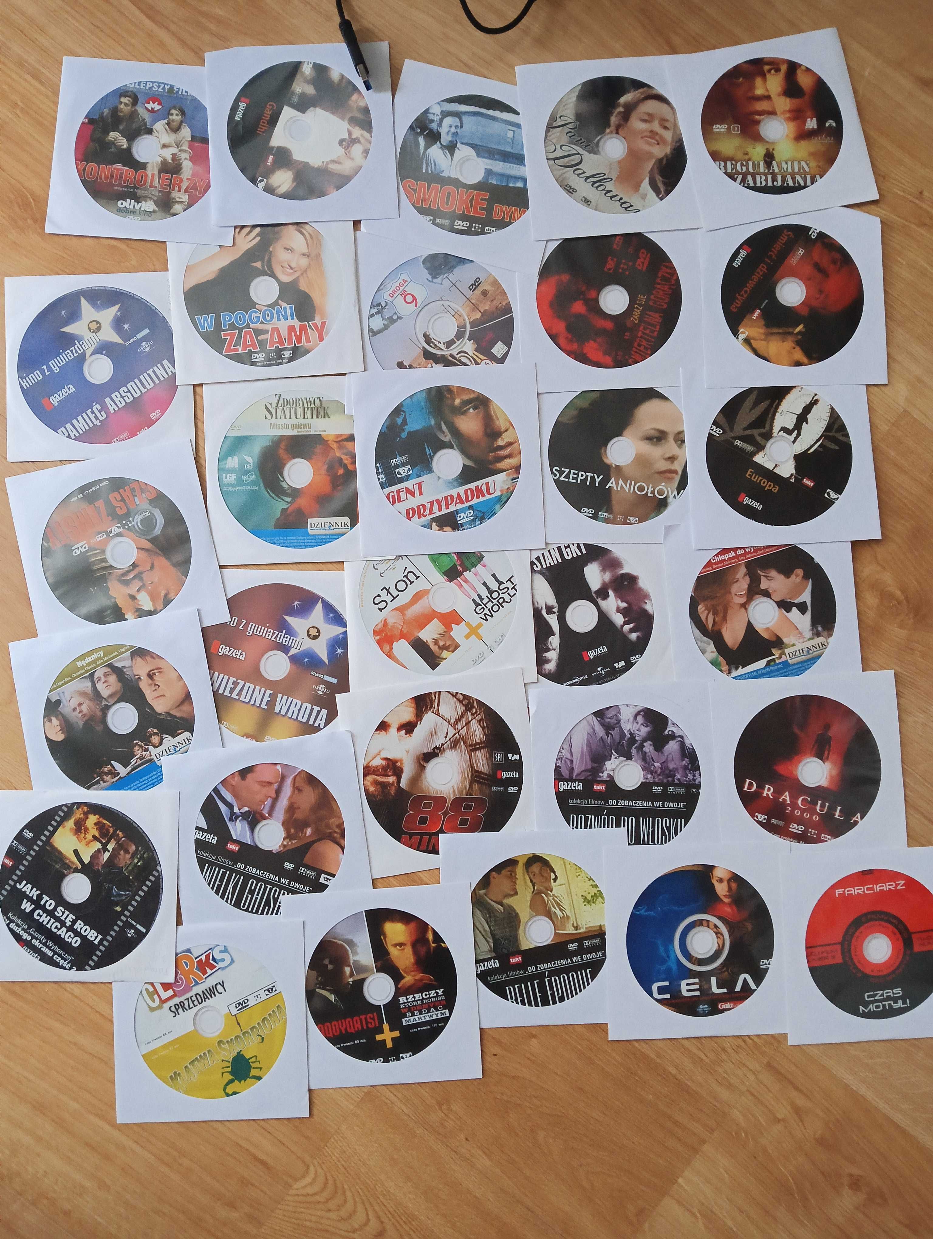 30 płyt DVD filmy