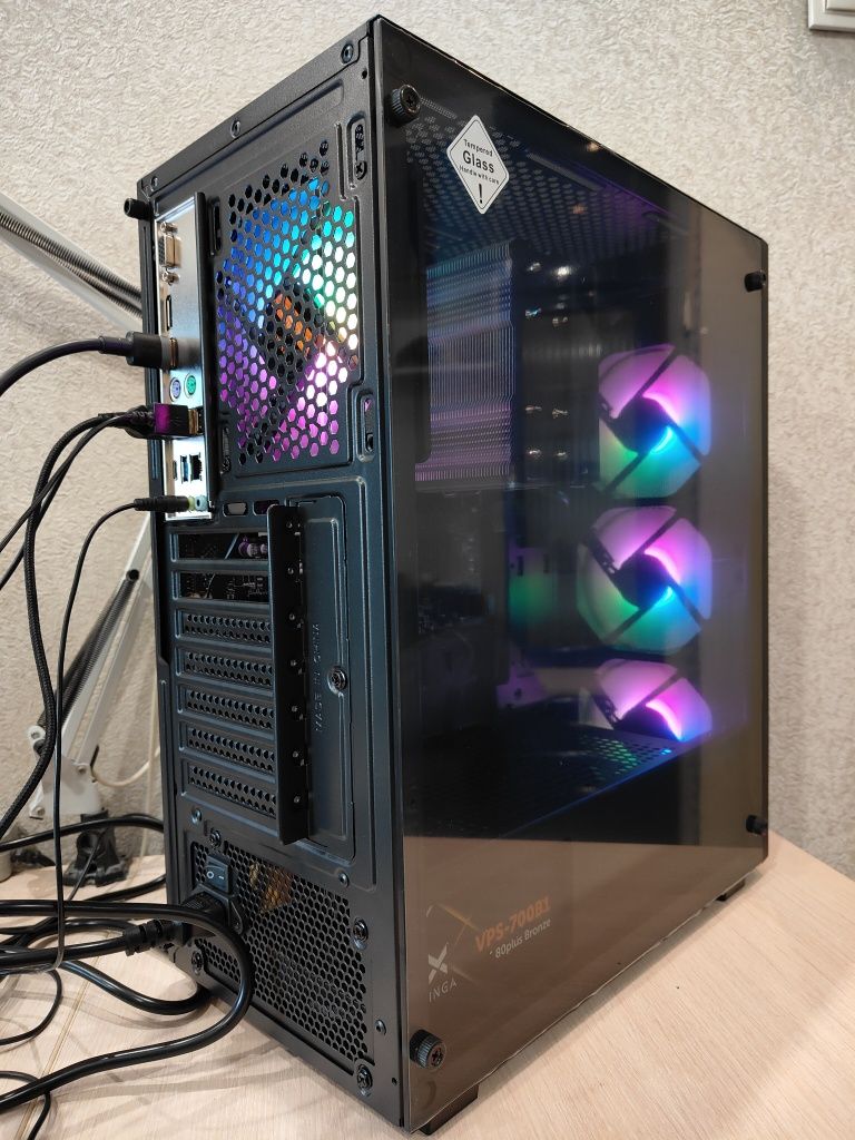 Потужний ПК i5-12400F/B760m/16Gb DDR5-5600/SSD 512 Gb/700W