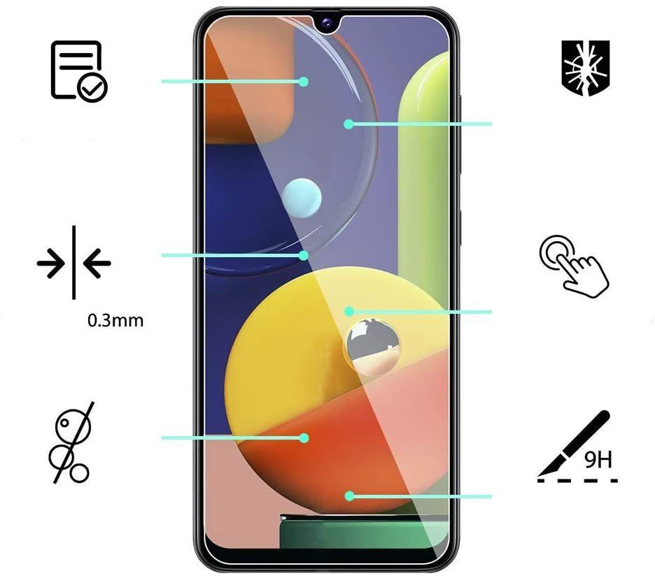 Szkło Hartowane Płaskie 9H Do Samsung Galaxy M21 / M30S