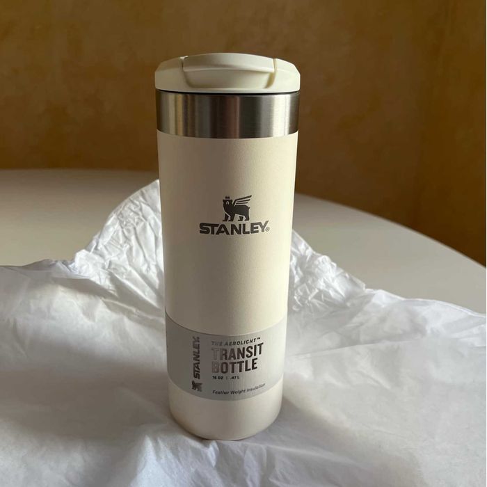 Термокружка Stanley AeroLight™ Transit Bottle 0.47 л (16 oz) cream