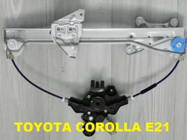 Toyota Corolla E21 Podnośnik Mechanizm Szyby Przód Prawy Oryginał 18-