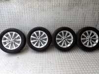 KOŁA FELGI ALUMINIOWE VW 7JX17  ET 43  5X112  5N0601025S Z OPONAMI ZIMA 235/55/17 XL  2400 ZŁ