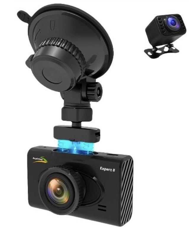 Відеореєстратор Aspiring Expert 8 DUAL, WI-FI, GPS, SpeedCam