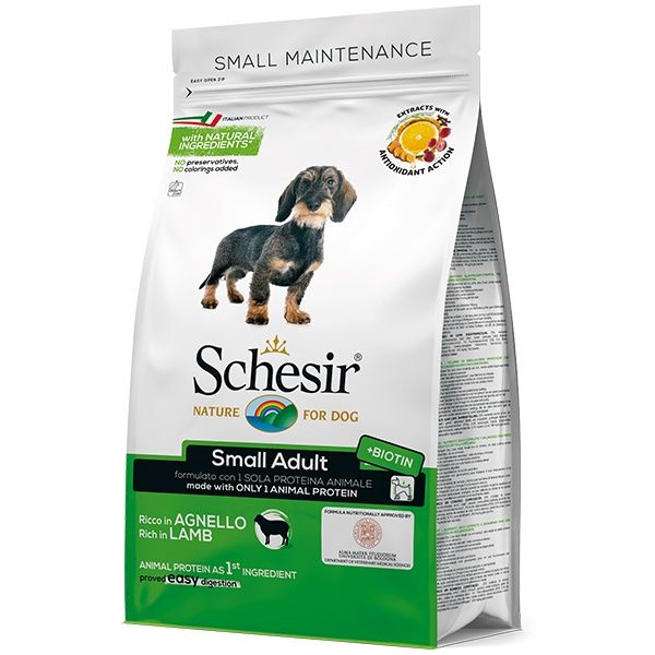 Schesir Dog Small Adult Lamb для малих порід з ягням Шезір