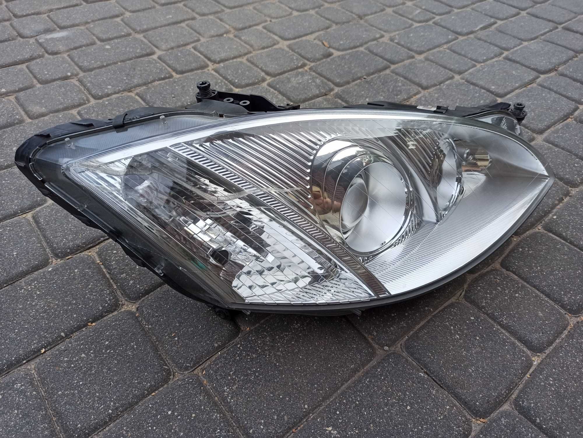 Mercedes S klasa W221 lampa prawa prawy przod przednia night vision Eu