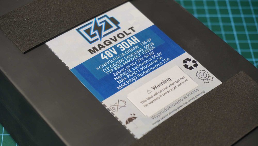 bateria kukirin g2 max 48v 30Ah 50% więcej